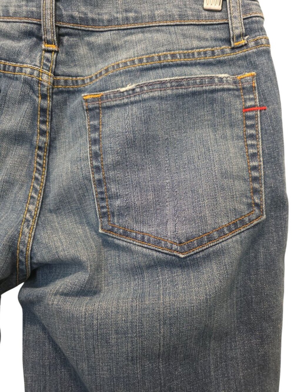 Gap 1969 Women's Bootcut Stretch Blue Denim Jeans Size 6L - Picture 4 of 8